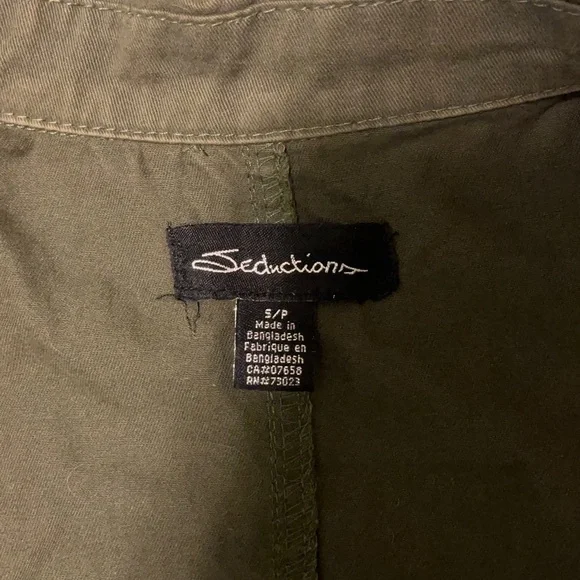 Army Green Utility Jacket - Picture 6 of 6